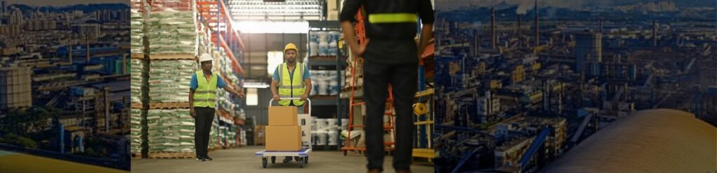 Continuous-duty trolley movement in Pune warehouse