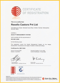 Rexello- Certificate of registration