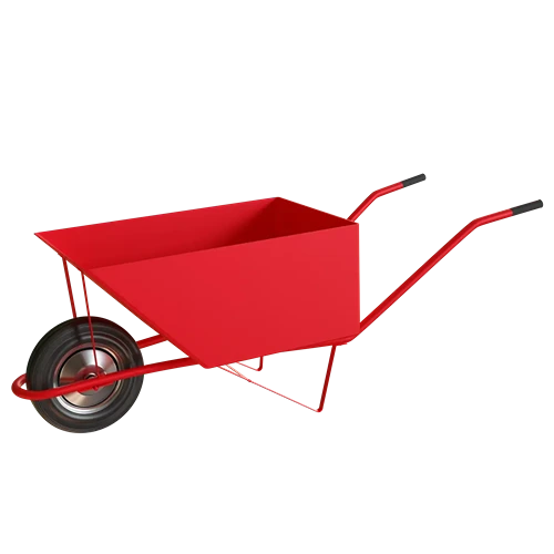 Rexello- Single Wheel Barrow Trolleys with 60kgs load capacity